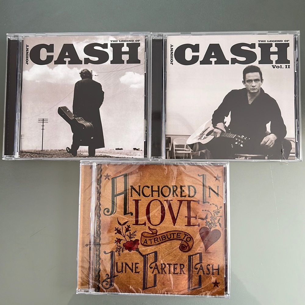 Johnny Cash and A Tribute to June Carter Cash CD’S